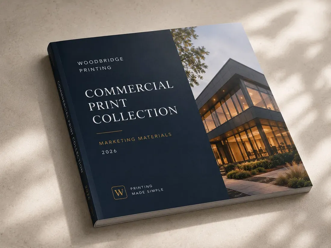 Woodbridge Printing commercial print collection booklet